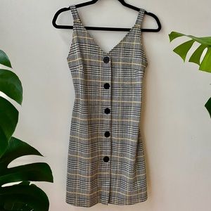 Thrifted Large Plaid Dress